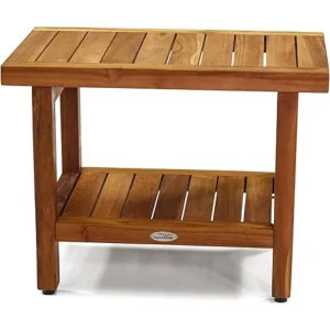 Spa Teak Shower Bench