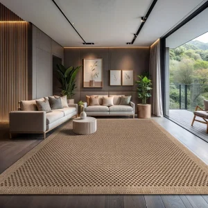 Indoor Outdoor Natural Jute Area Rug